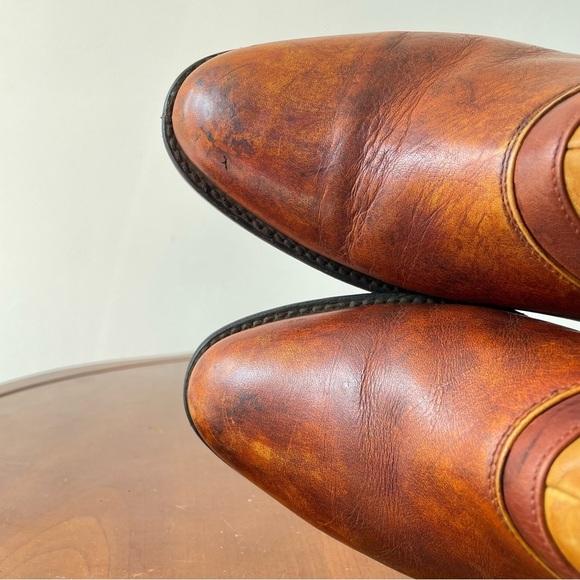 Estribo Men’s Bovine Leather Cowboy Moto Riding Boot | US 7.5 - Picture 8 of 10